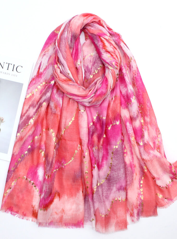 Golden Abstract Drawing