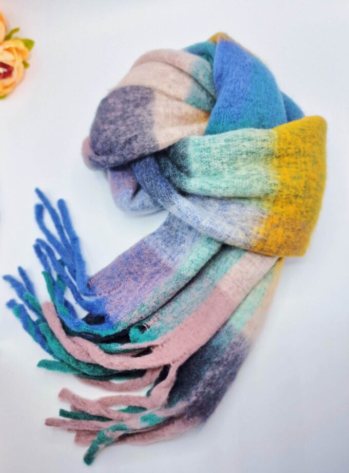 Chunky Scarves Multicoloured