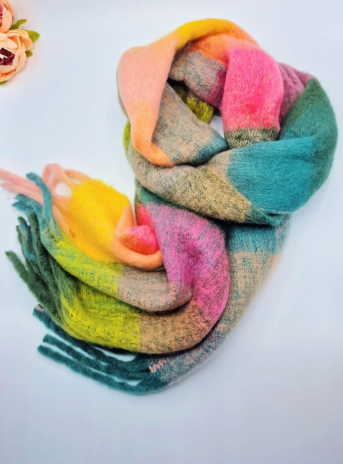 Chunky Scarves Multicoloured