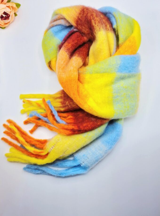 Chunky Scarves Multicoloured