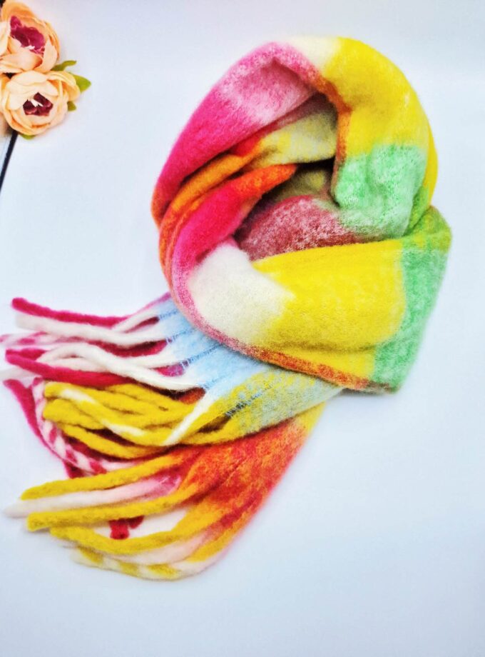 Chunky Scarves Multicoloured