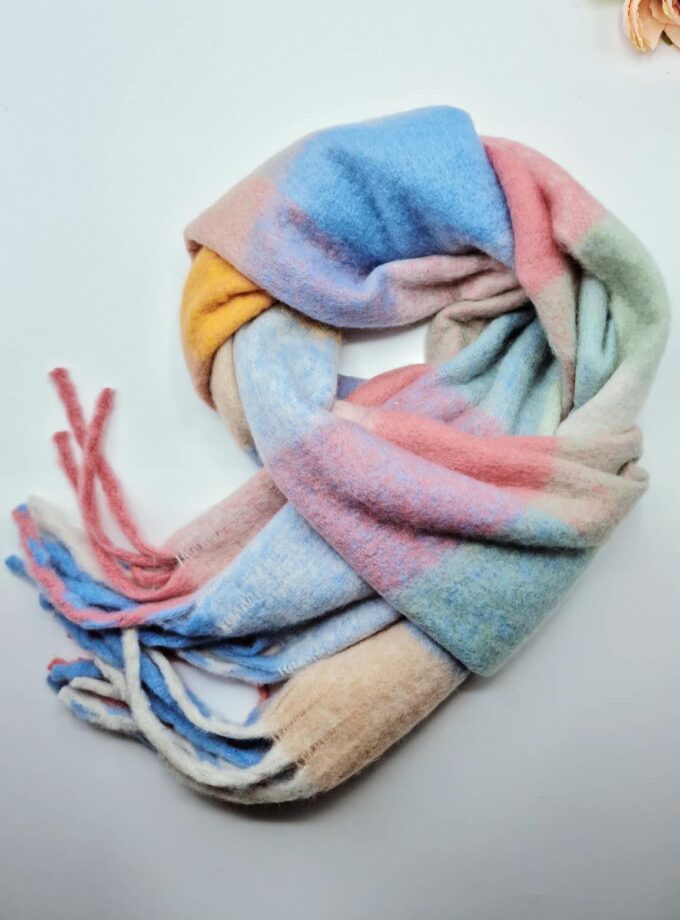 Chunky Scarves Multicoloured