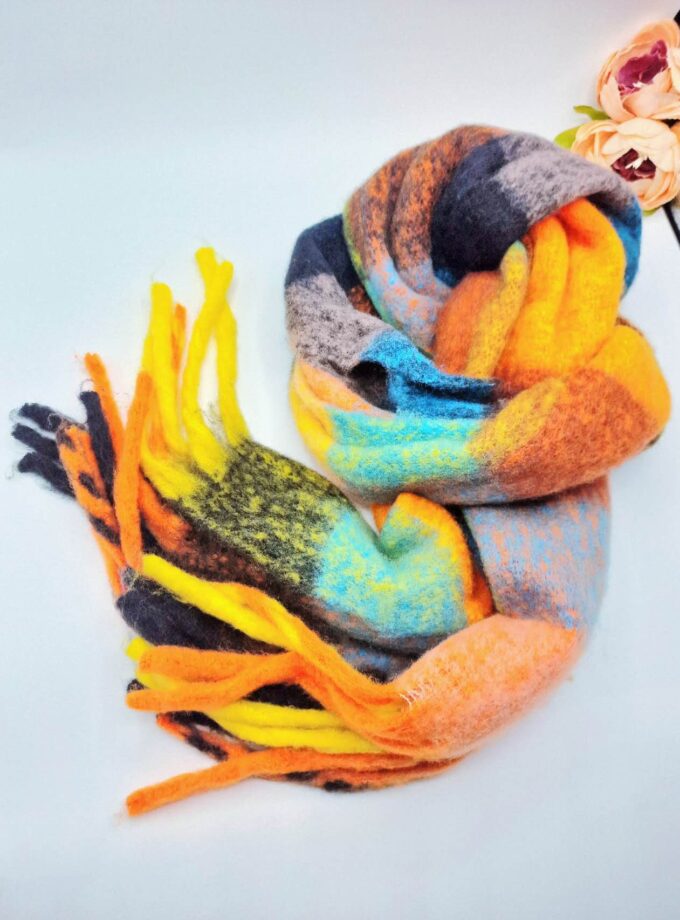 Chunky Scarves Multicoloured