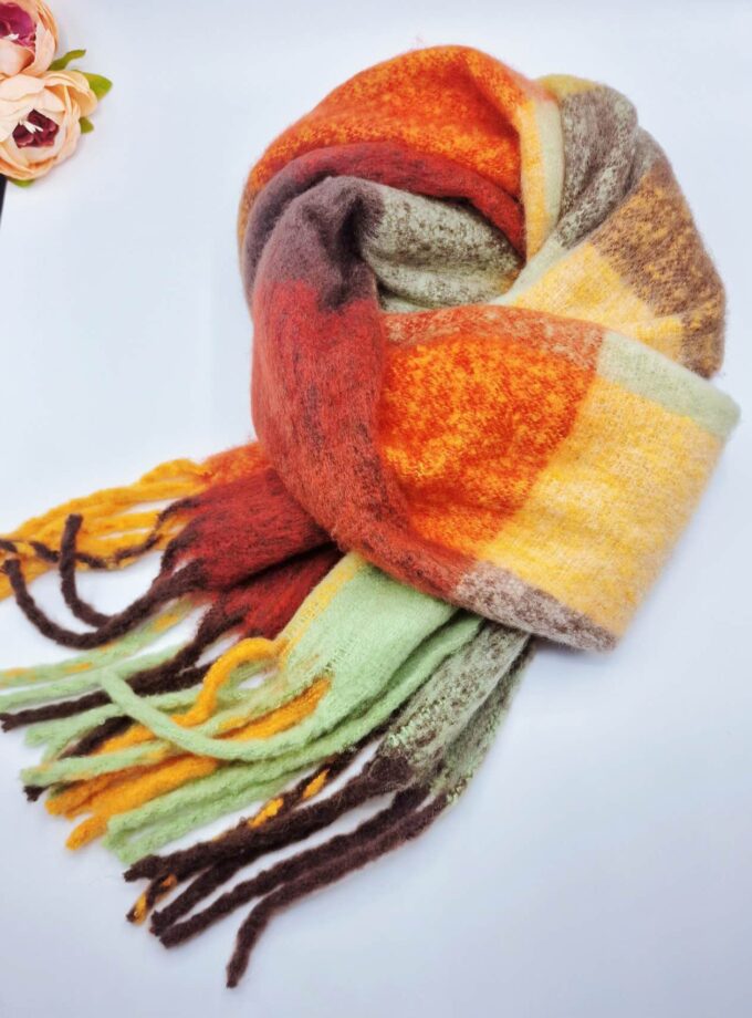 Chunky Scarves Multicoloured