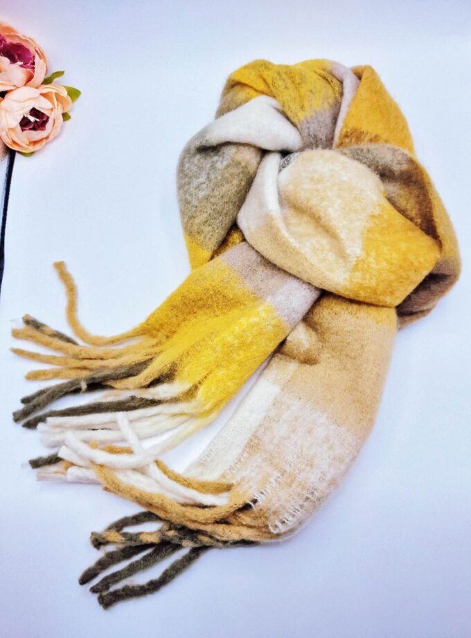 Chunky Scarves Multicoloured