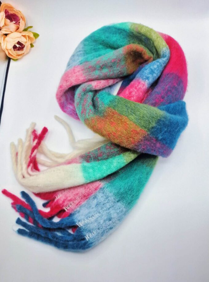 Chunky Scarves Multicoloured