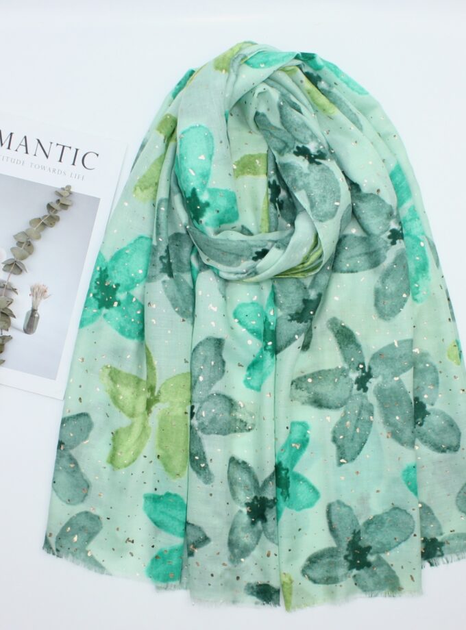 Watercoloured Begonia flowers