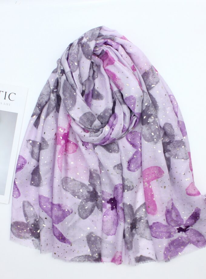 Watercoloured Begonia flowers