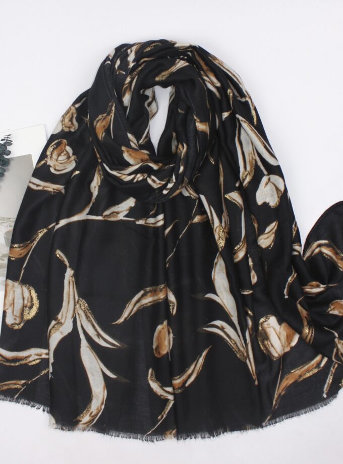 Tulip Flower with Gold