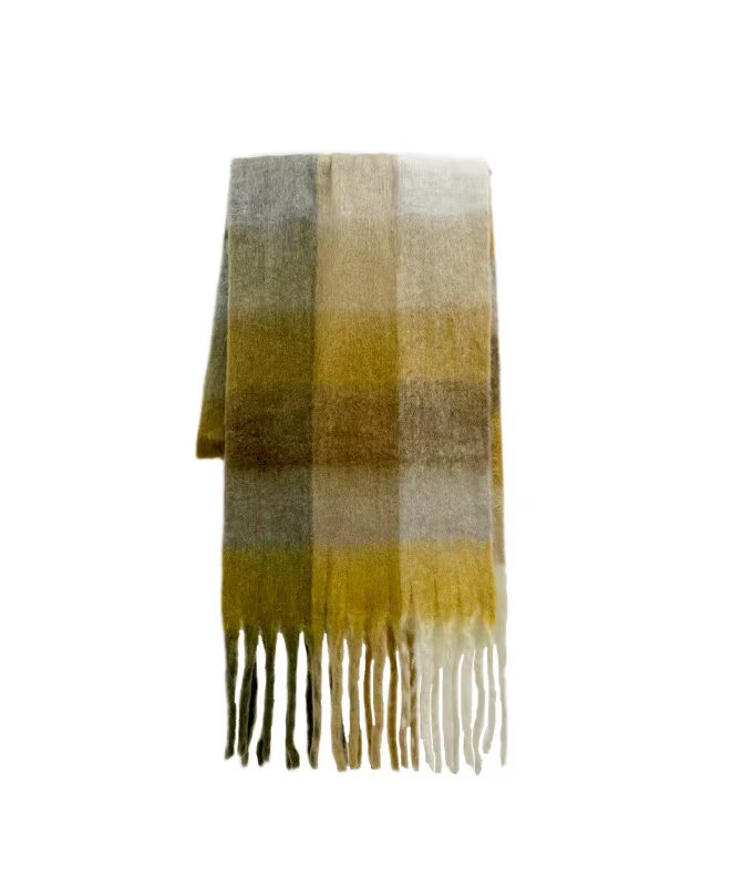 Chunky Checked Scarves