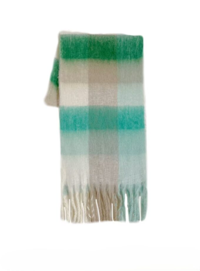 Chunky Checked Scarves