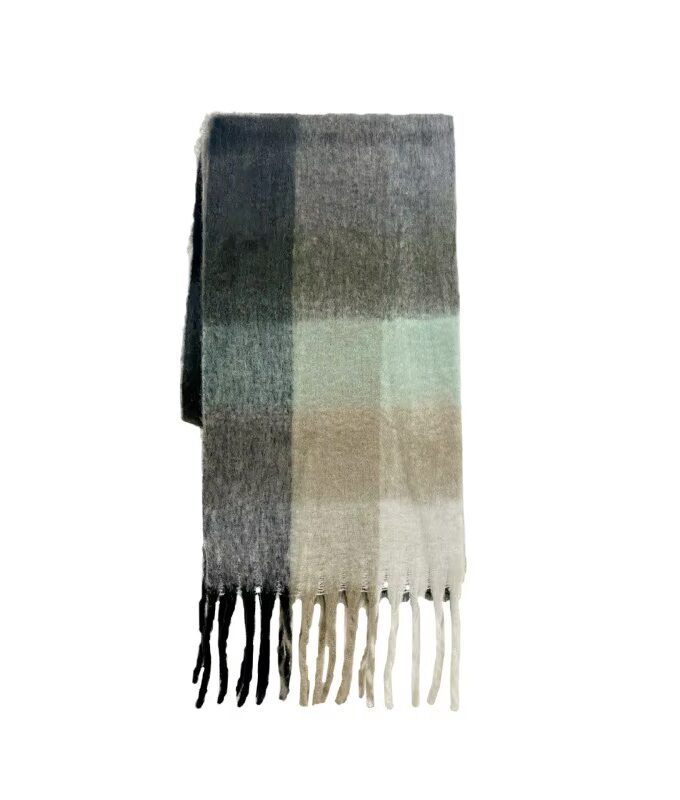 Chunky Checked Scarves