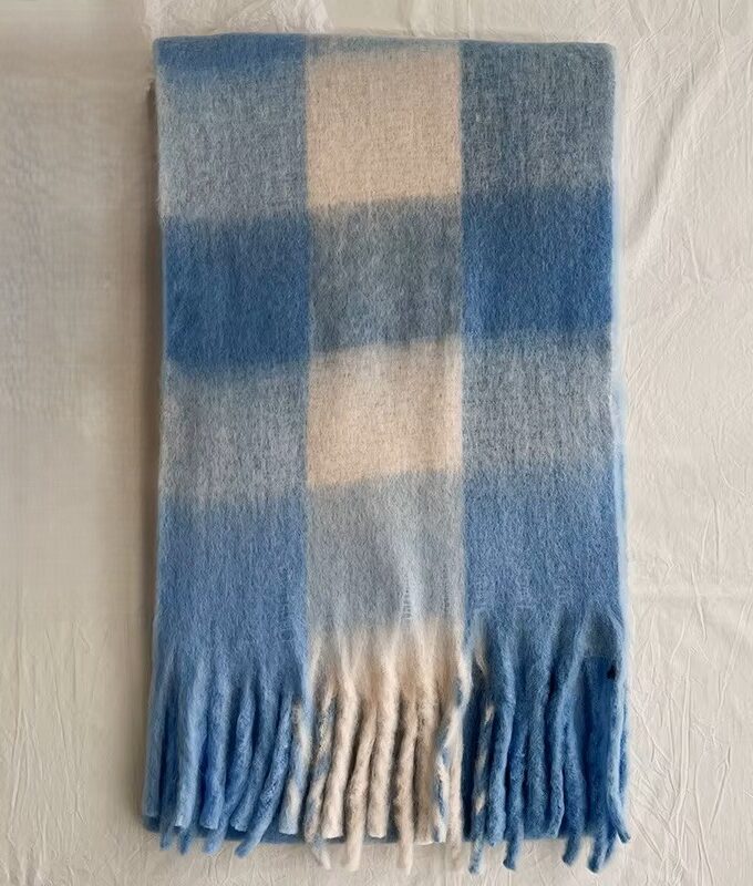 Chunky Checked Scarves