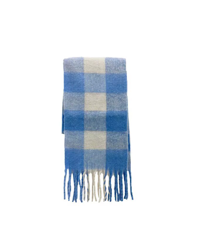 Chunky Checked Scarves