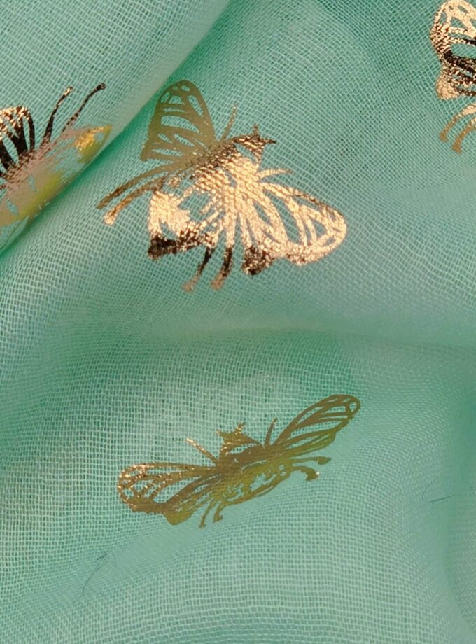 Metallic Bee Scarfs