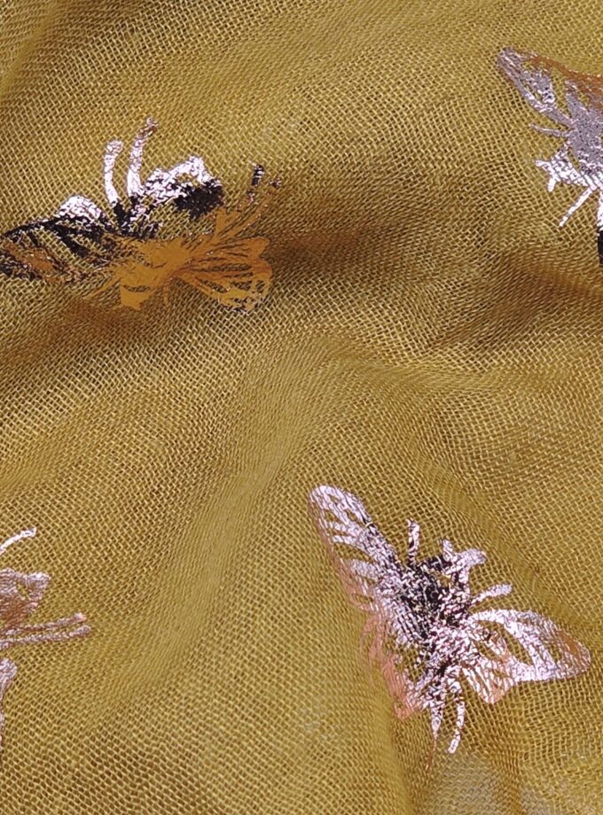 Metallic Bee Scarfs