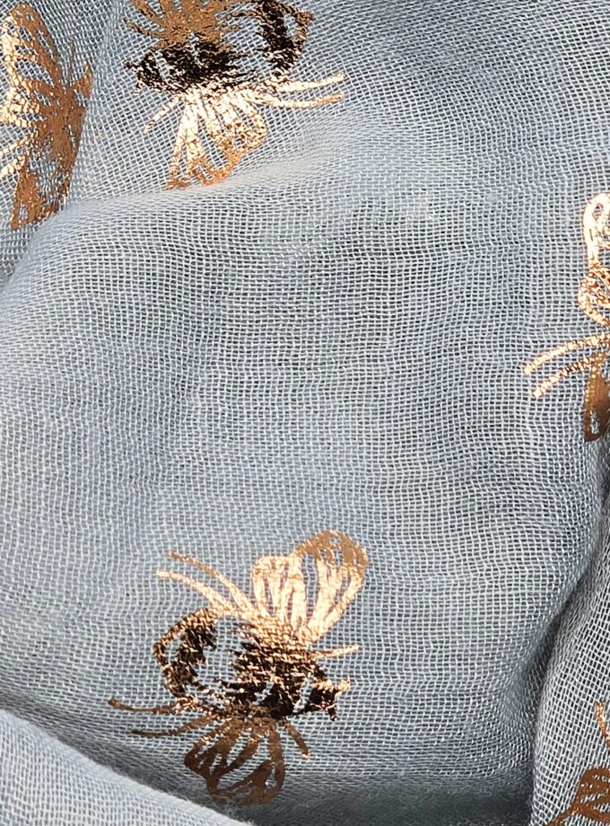 Metallic Bee Scarfs