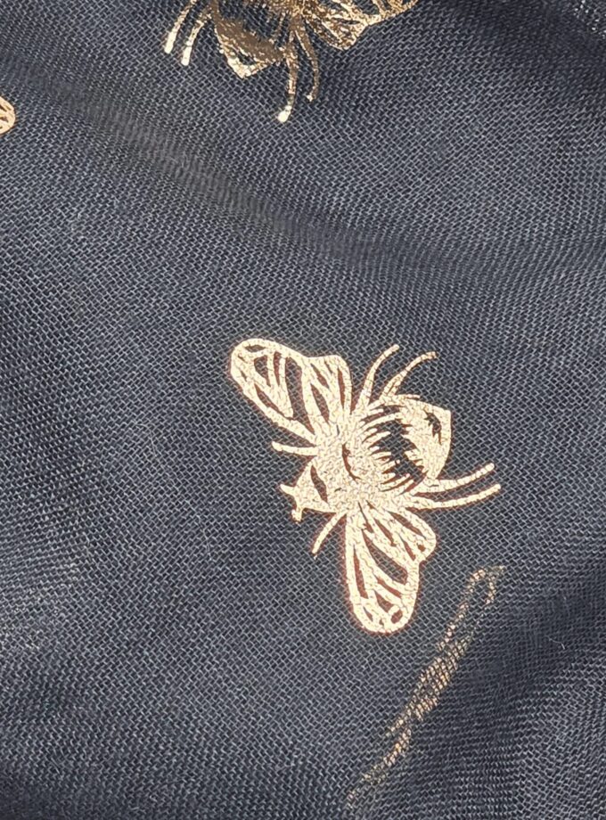 Metallic Bee Scarfs