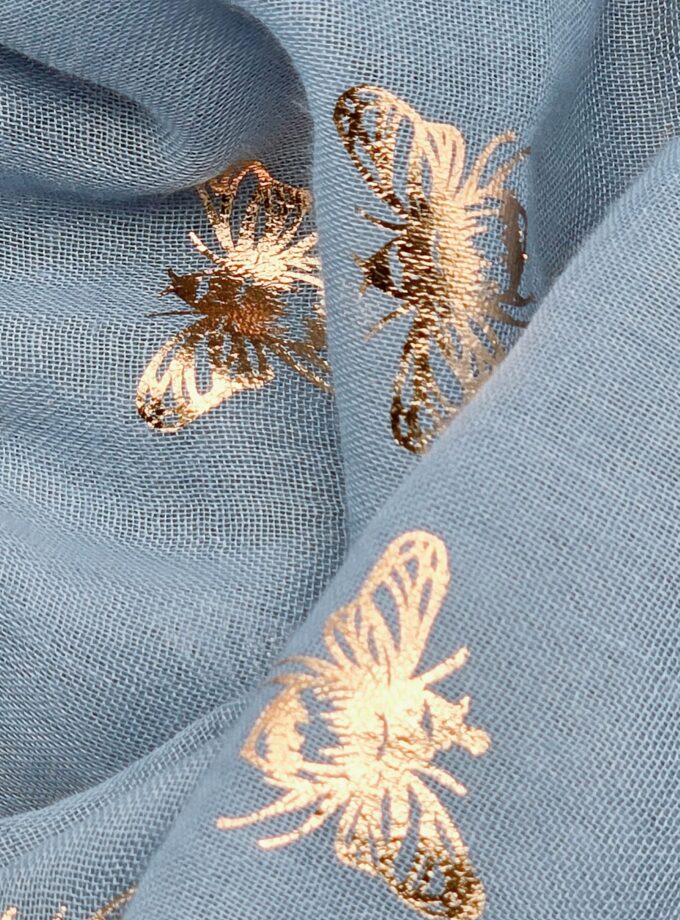 Metallic Bee Scarfs