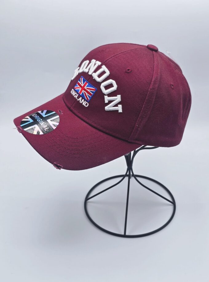 Embroidery London baseball cap