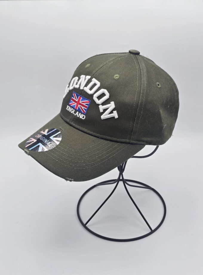 Embroidery London baseball cap