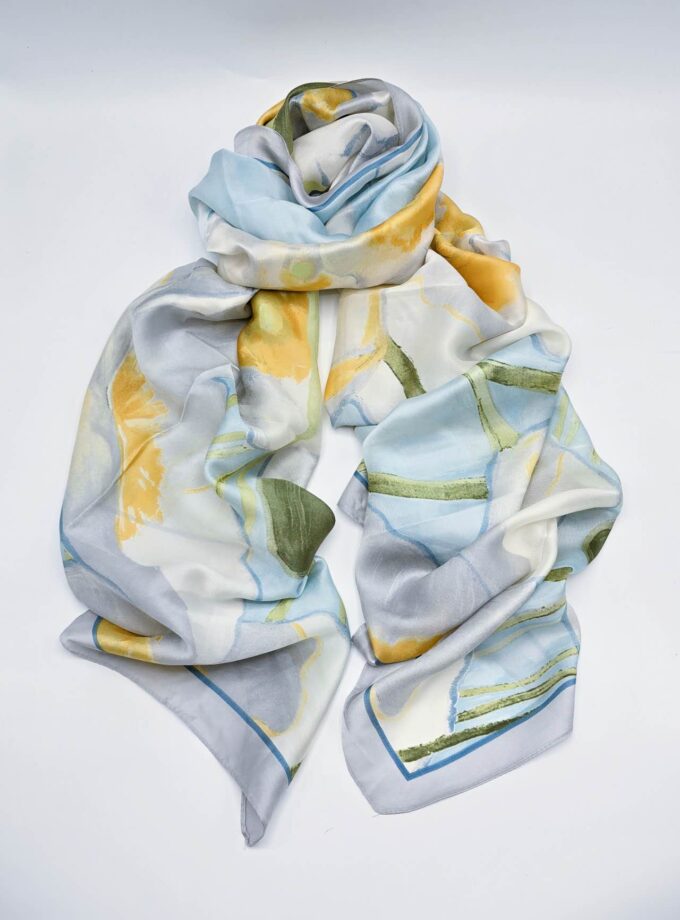 Silky Watercolor painting of deformed peony flowers