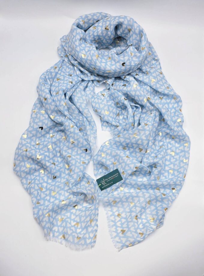 Abstract little hearts with Rose Gold details