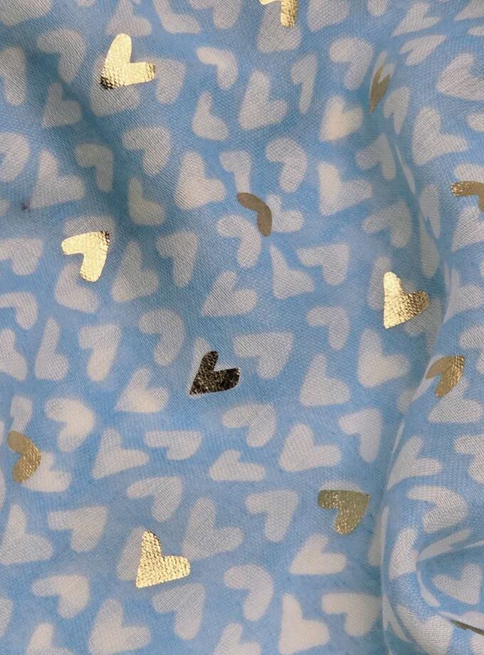 Abstract little hearts with Rose Gold details