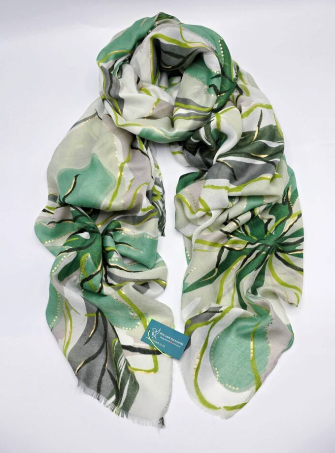 Blooming floras in the summer with rose gold