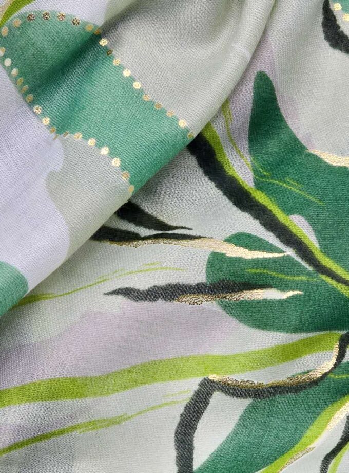 Blooming floras in the summer with rose gold