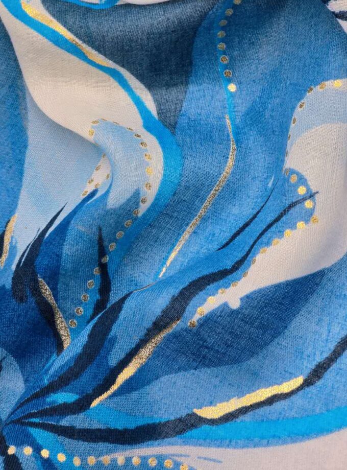 Blooming floras in the summer with rose gold