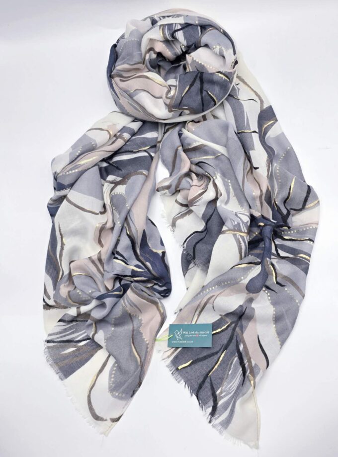 Blooming floras in the summer with rose gold