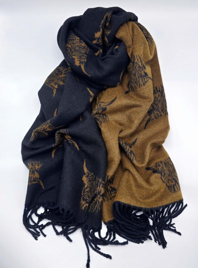 Reversible Highland Cow