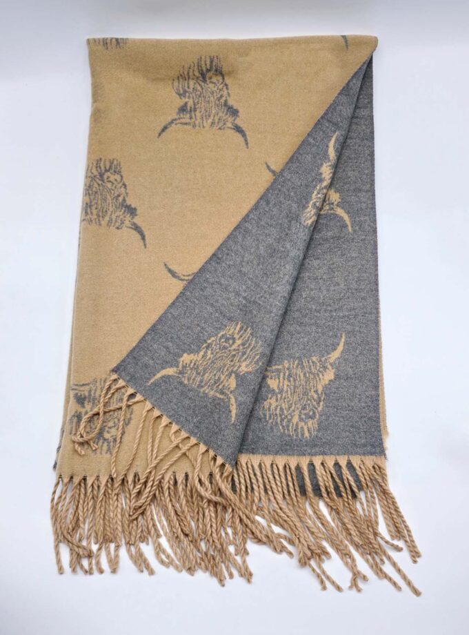 Reversible Highland Cow