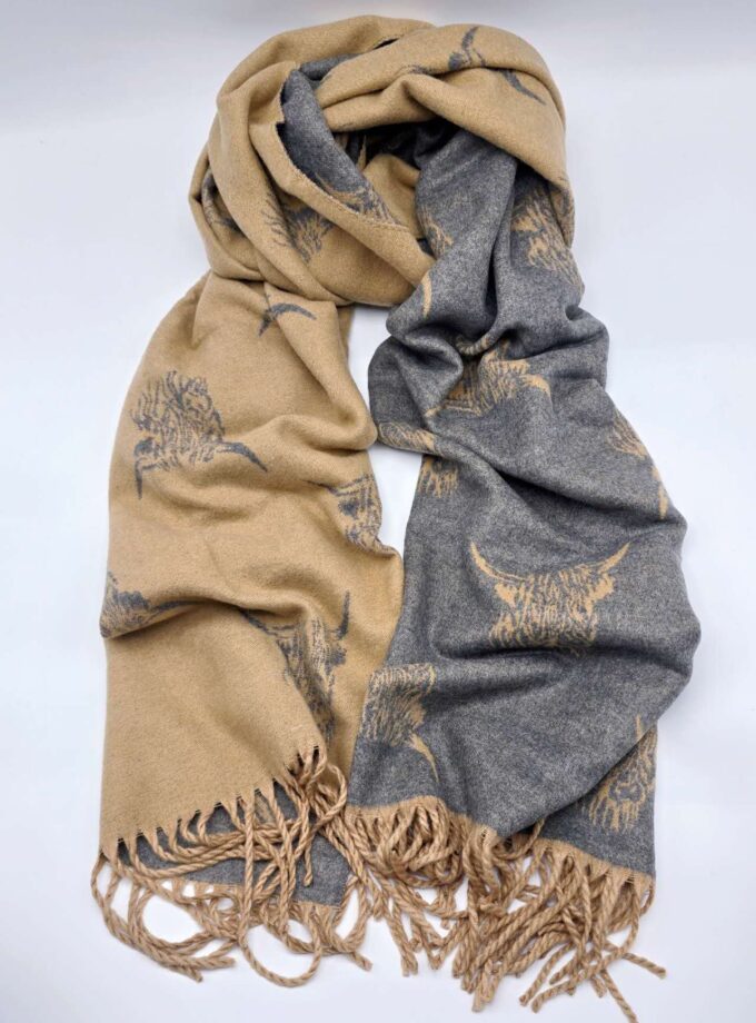 Reversible Highland Cow