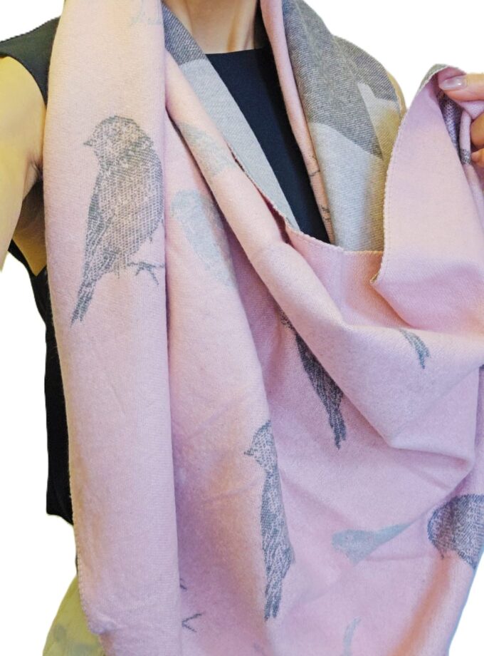 Robin Bird Scarf