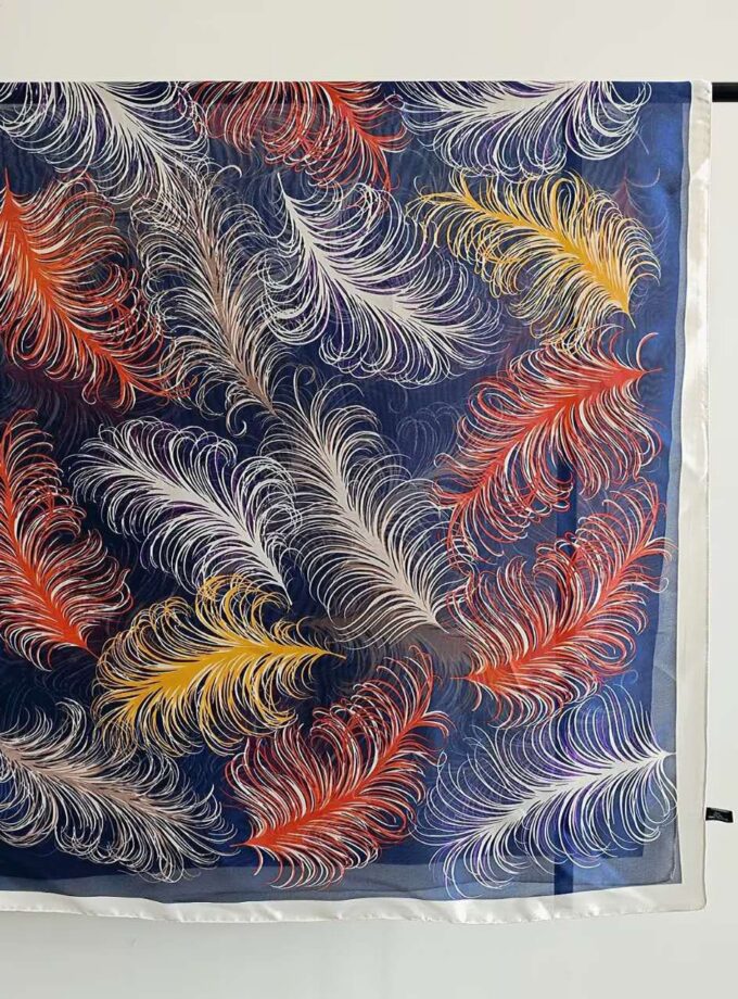 feathers bloom scarves
