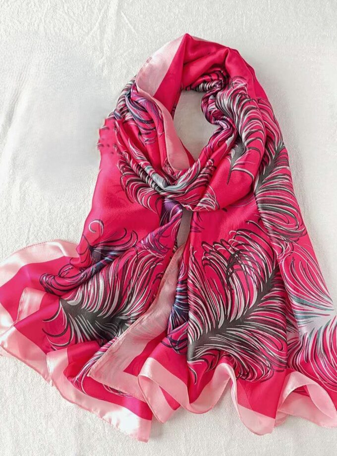 feathers bloom scarves